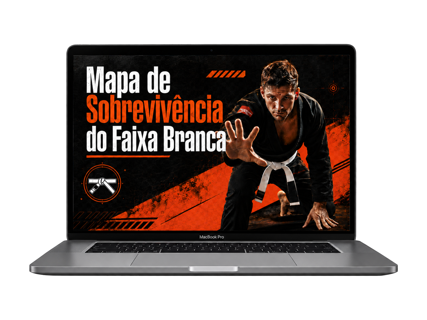Mapa de Sobrevivência do Faixa Branca no MacBook