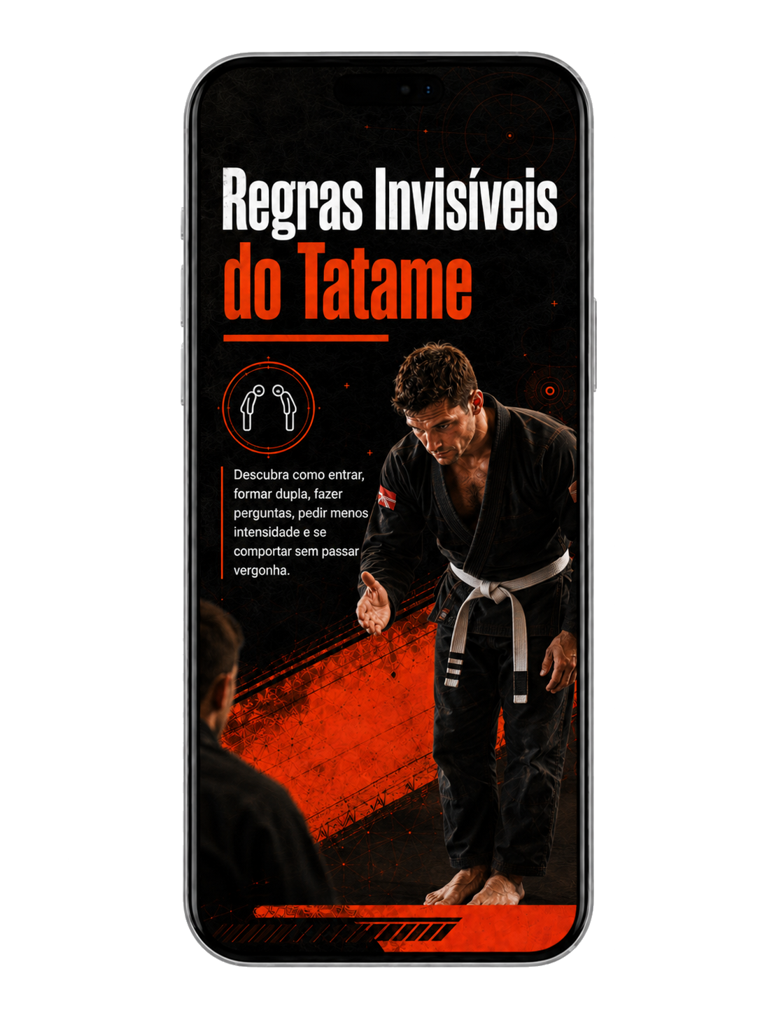 Mockup Regras Invisíveis do Tatame